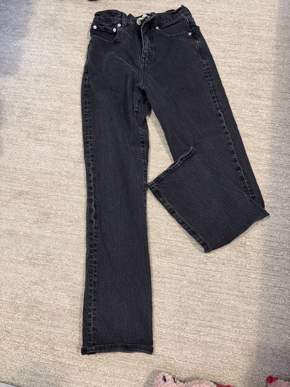 90’s Straight Leg Madewell Black Straight Leg Women's Jeans